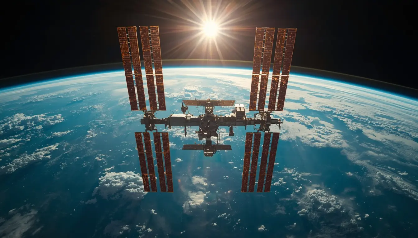 Portrait of the Expedition 74 crew aboard the International Space Station